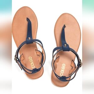 Blue Strappy sandals-